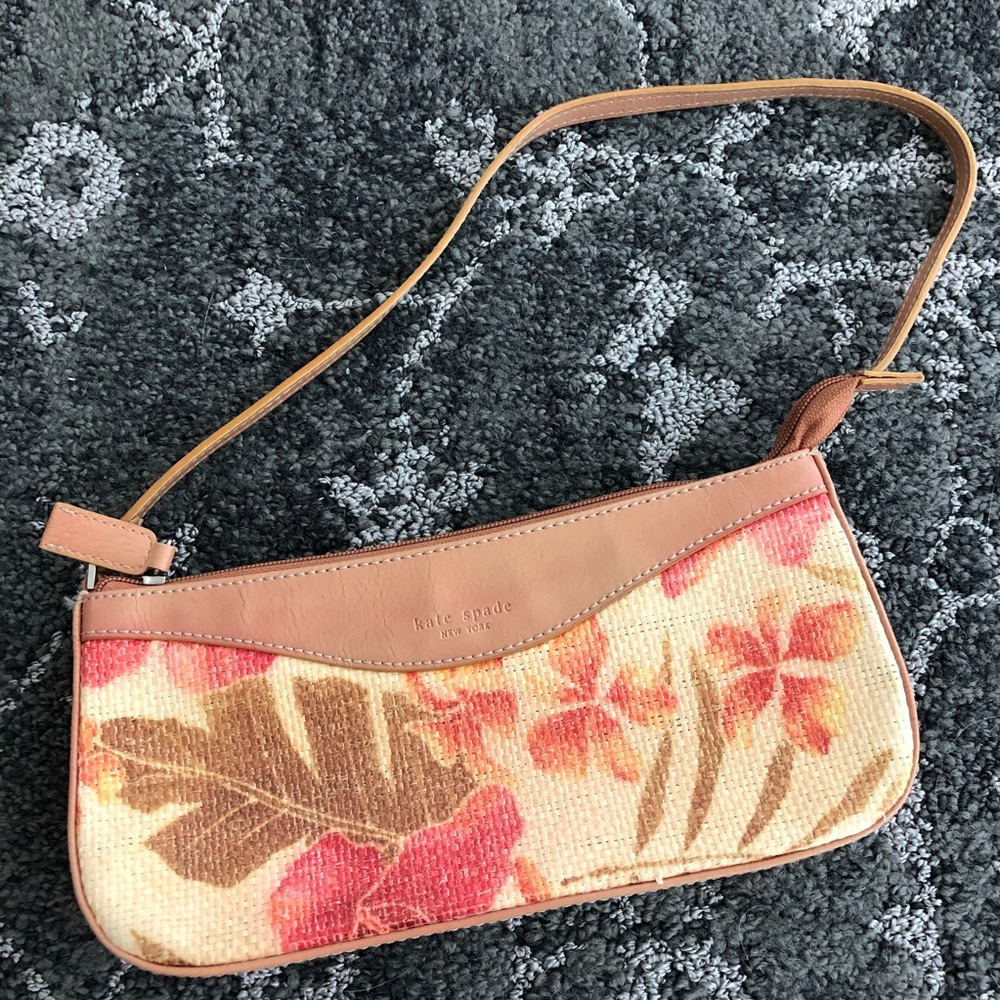 Hawaiian print purse